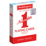 Classic Red Waddingtons Number 1 Playing Cards