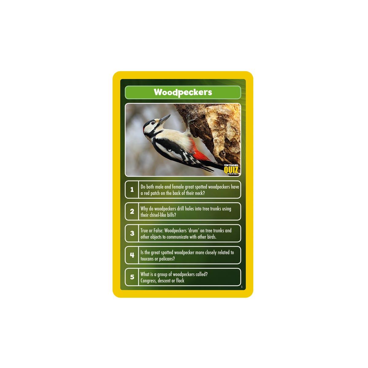 World of Animals Top Trumps Quiz Card Game