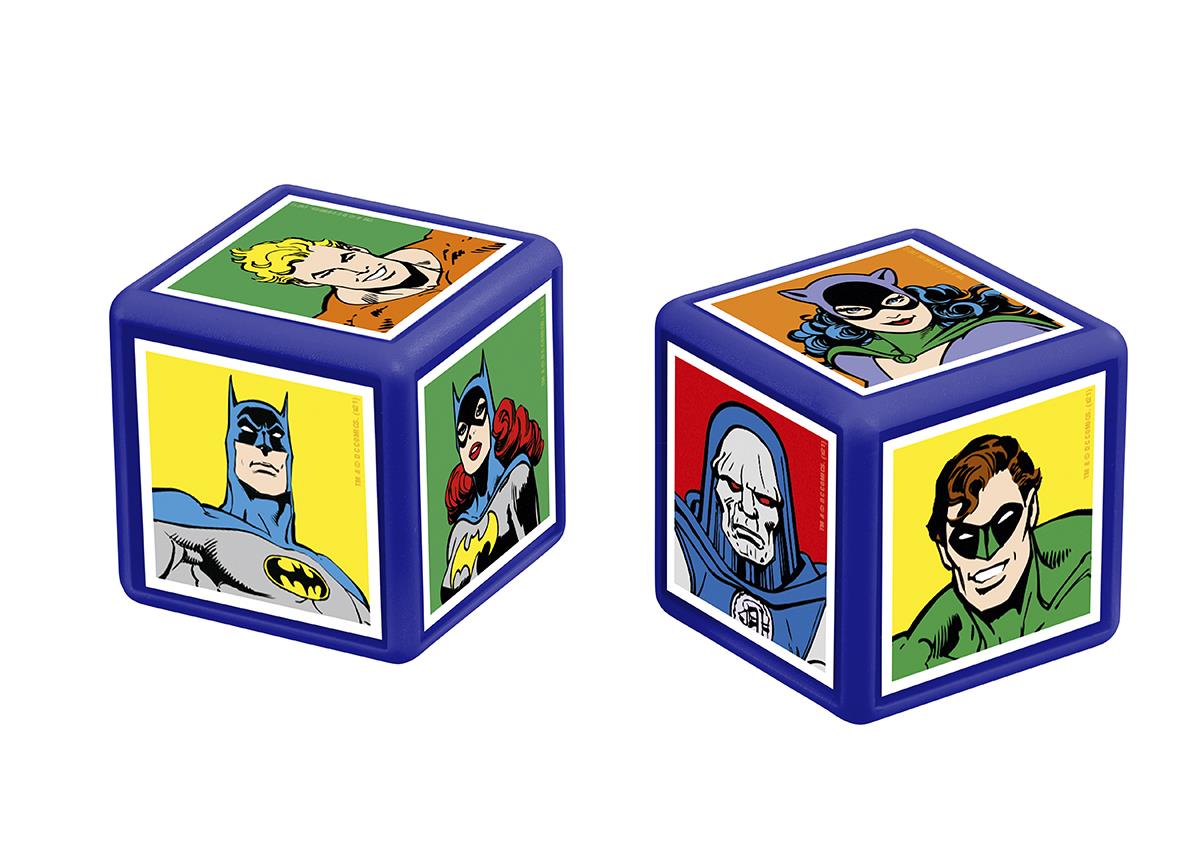 DC Comics Match Top Trumps - The Crazy Cube Game