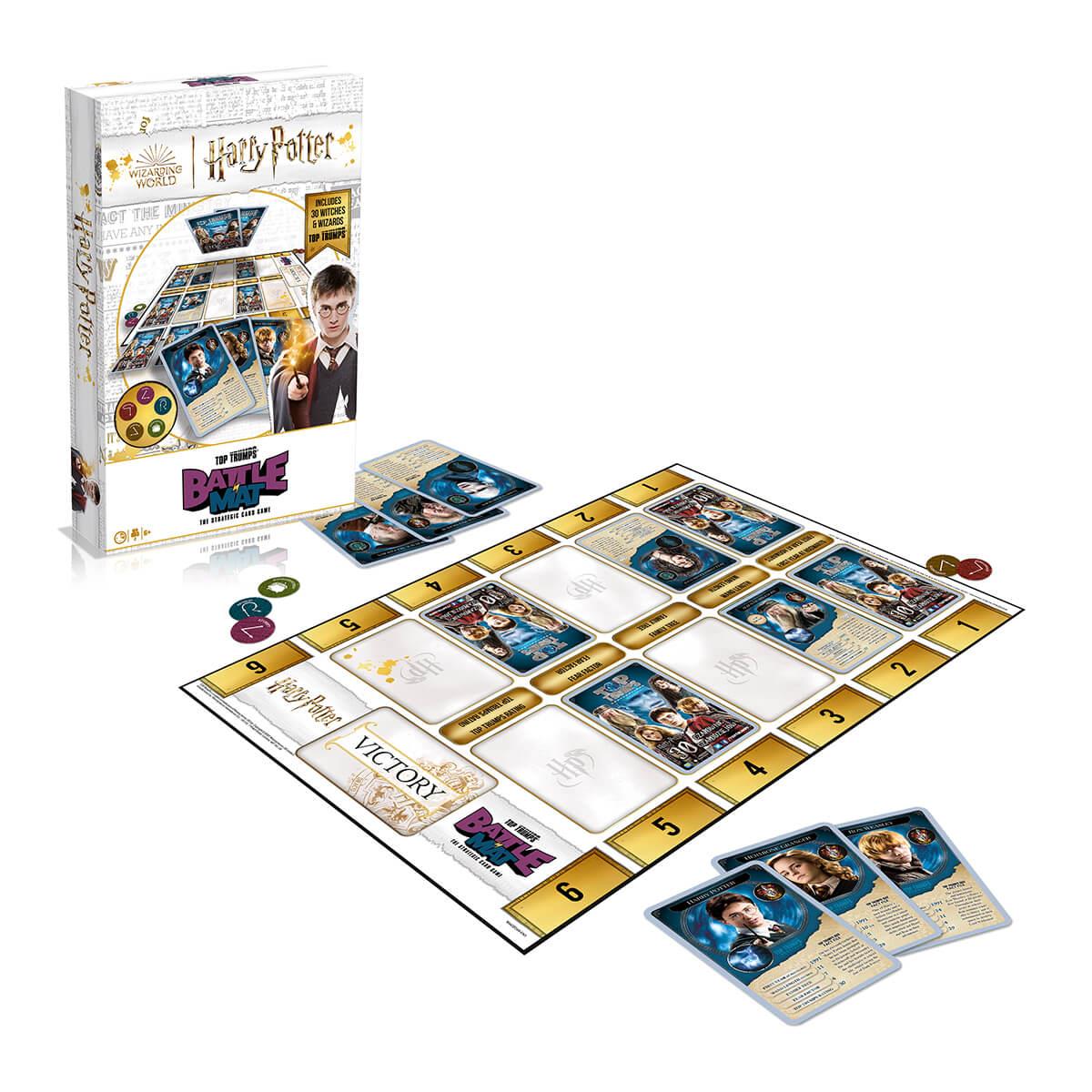Harry Potter Top Trumps Battle Mat Card Game