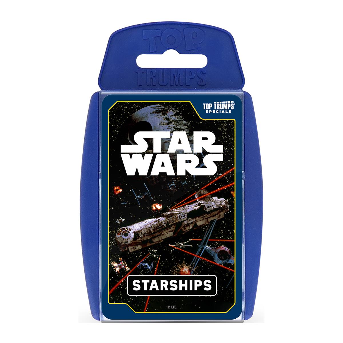 Star Wars Starships Top Trumps Card Game