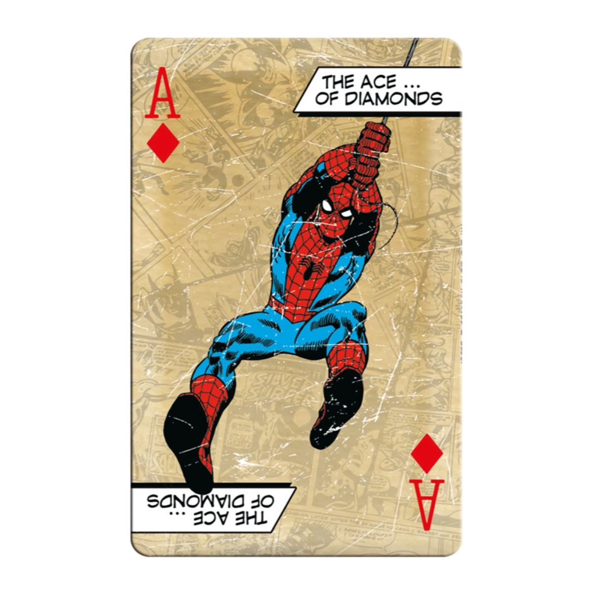 Marvel Comic Retro Waddingtons Number 1 Playing Cards