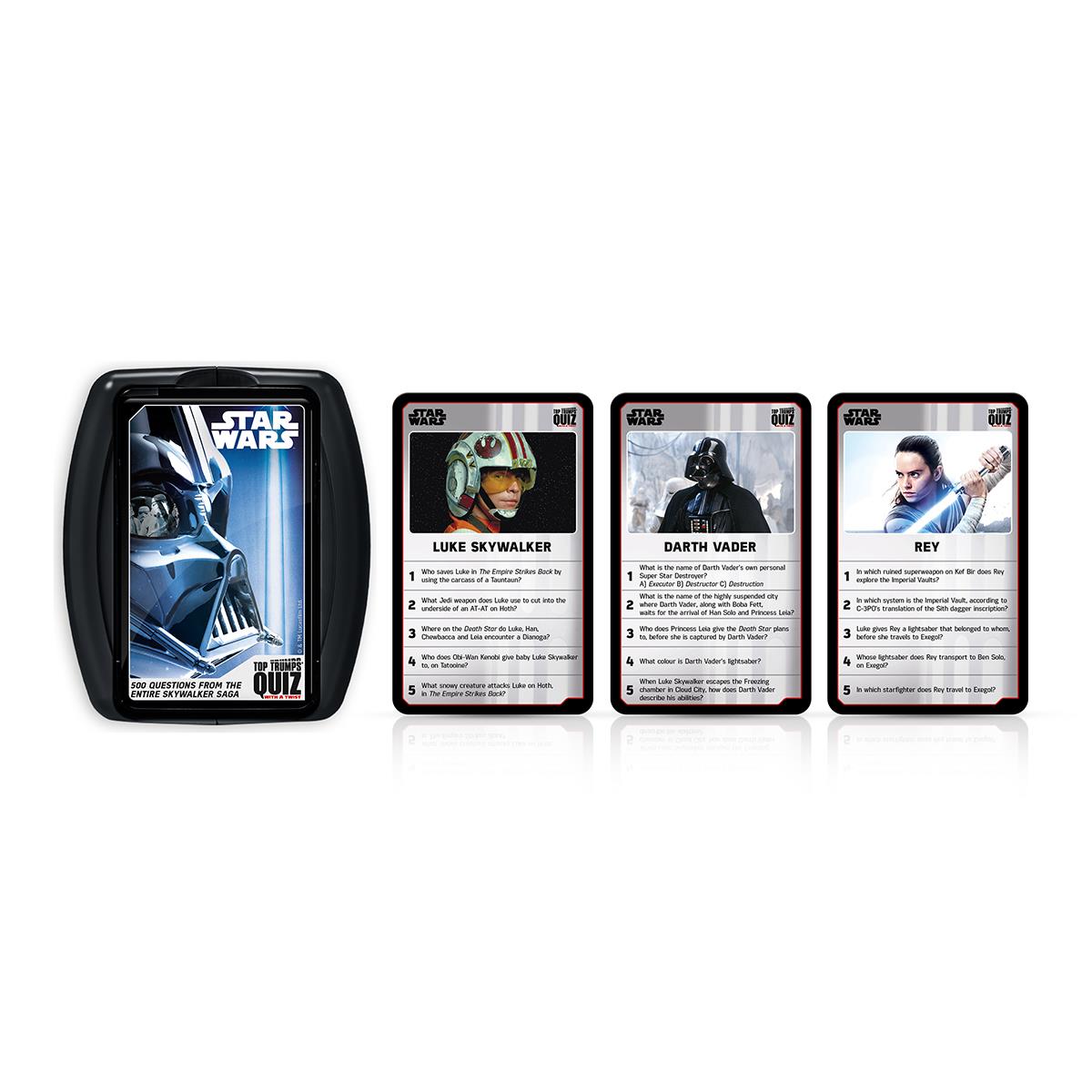 Star Wars 21 Top Trumps Quiz Card Game