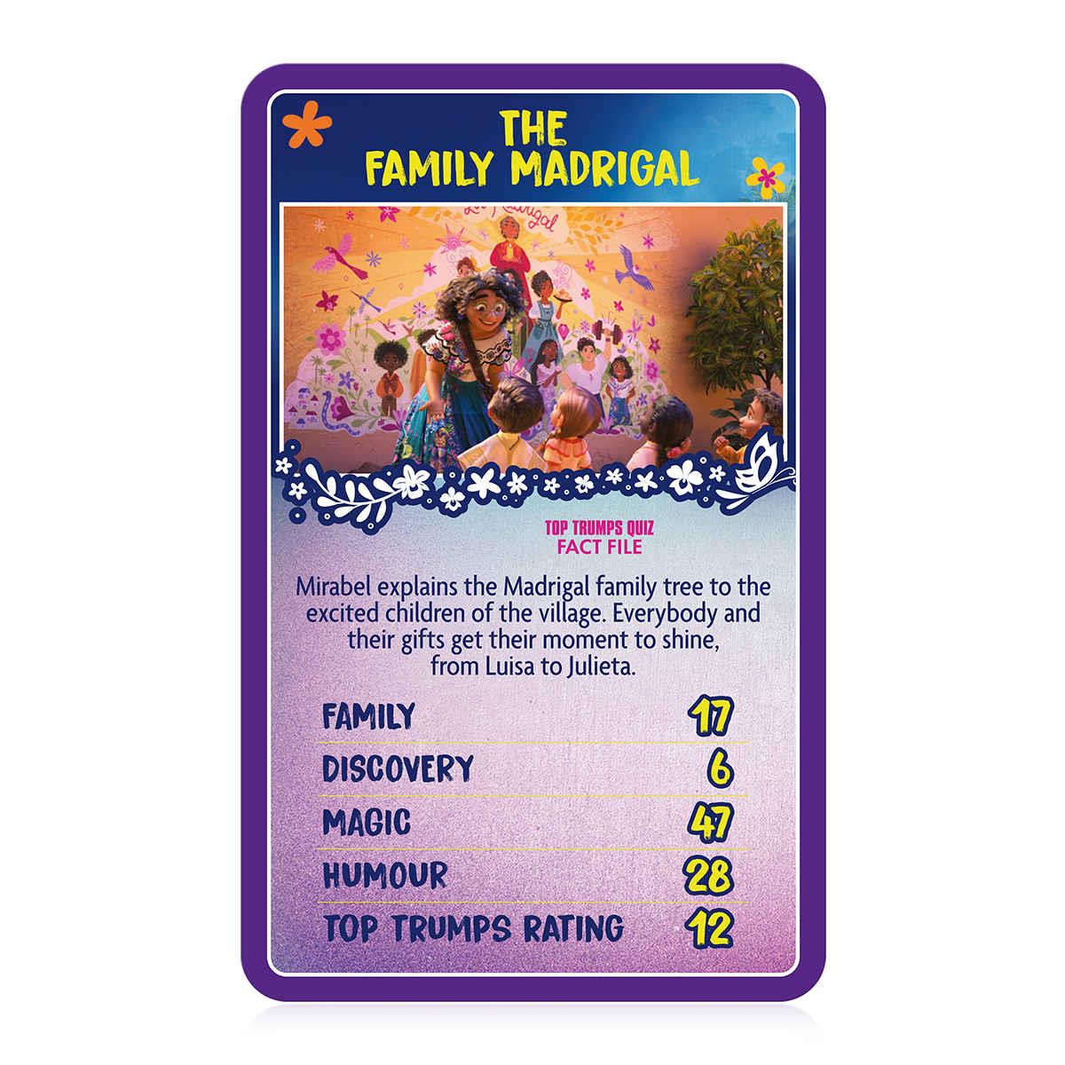 Encanto Top Trumps Card Game