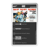 James Bond Top Trumps Quiz Game Card Game