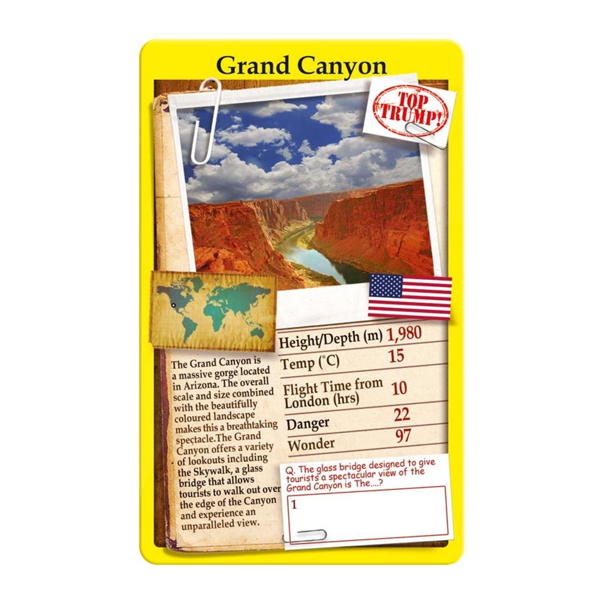 The Wonders of the World Top Trumps Card Game