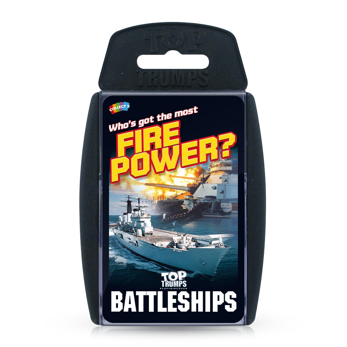Battleships Top Trumps Card Game