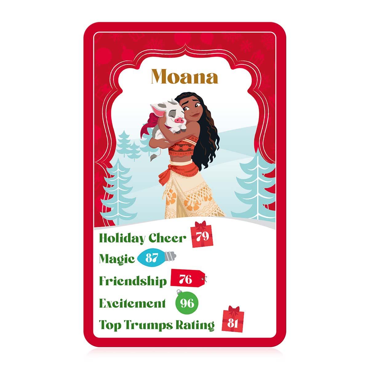 Disney Christmas Top Trumps Card Game