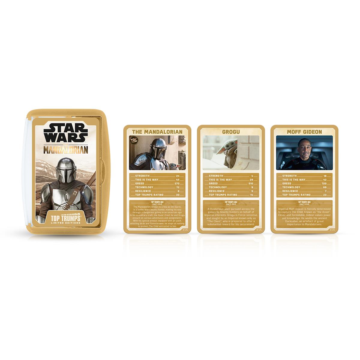Star Wars : The Mandalorian Top Trumps Card Game
