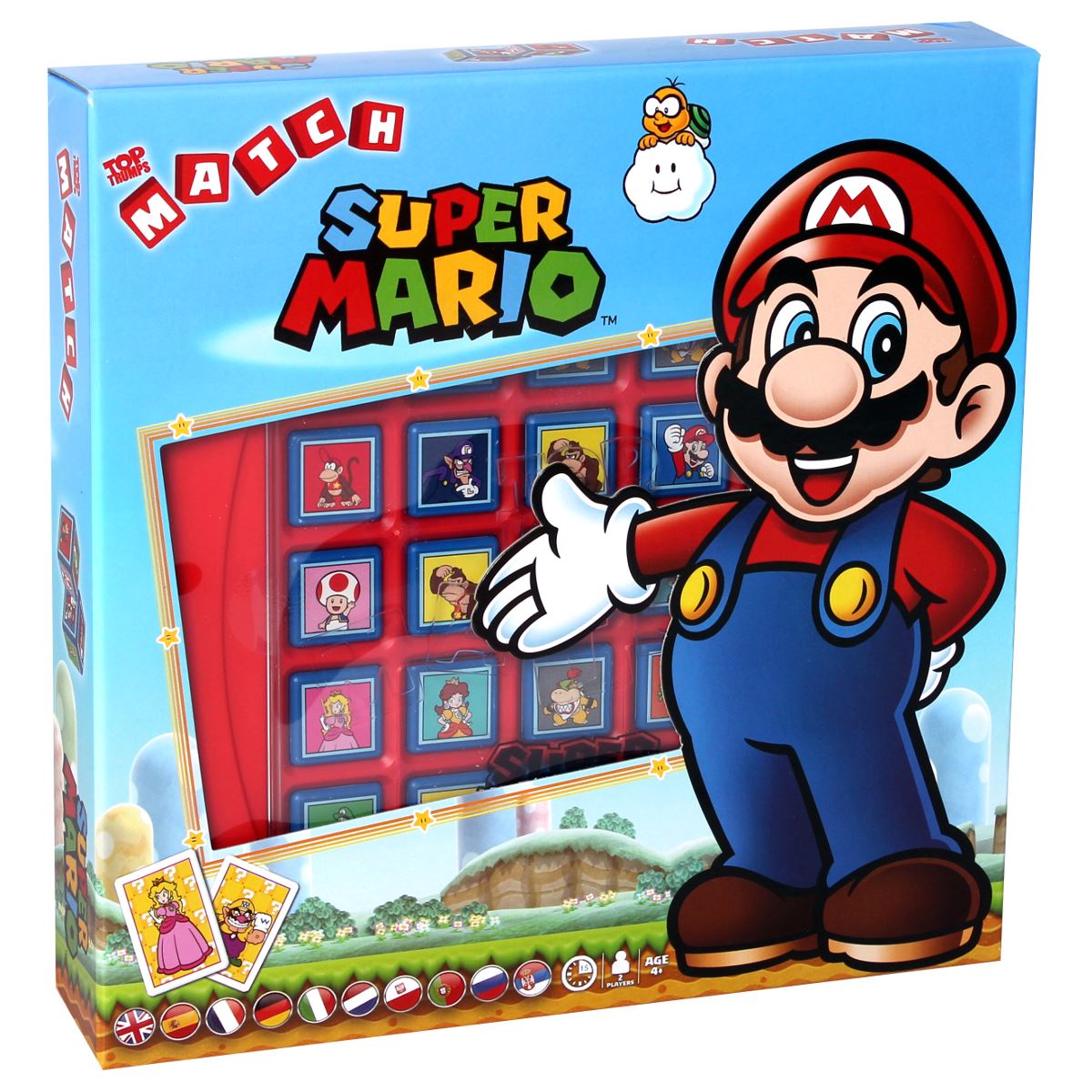 MATCH SUPER MARIO THE CRAZY CUBE GAME OFFICIAL NINTENDO BOARD GAME NEW  SEALED
