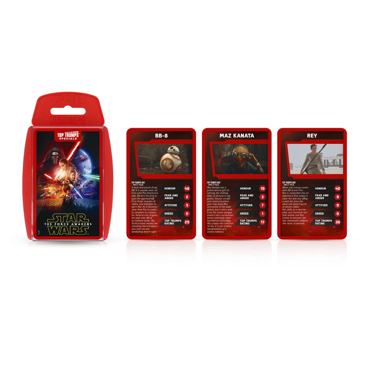 Star Wars The Force Awakens 21 Top Trumps Card Game