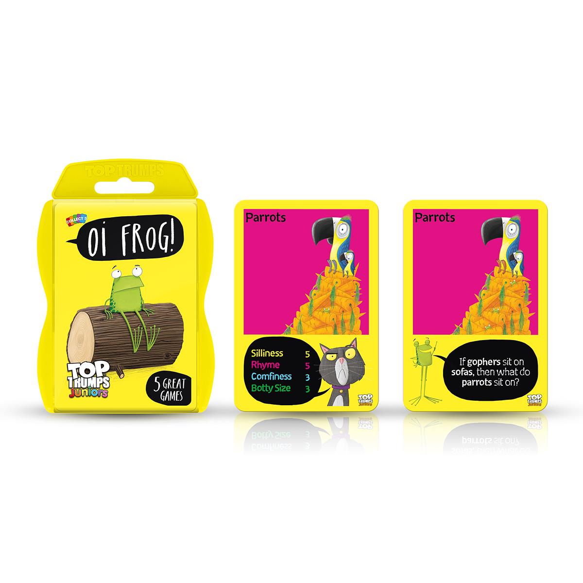 Oi Frog Top Trumps Junior Card Game