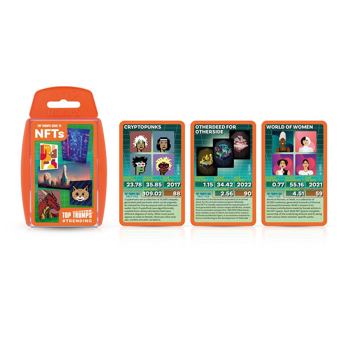 Top Trumps Gen Z - Guide to NFTs Card Game