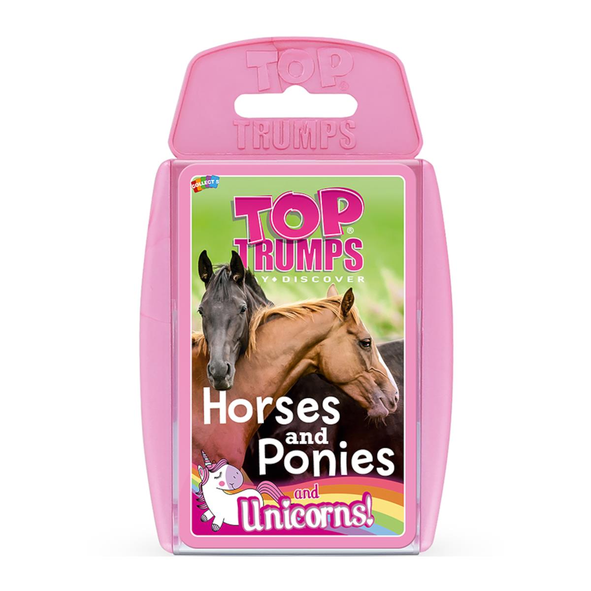 Horses, Ponies & Unicorns Top Trumps Card Game
