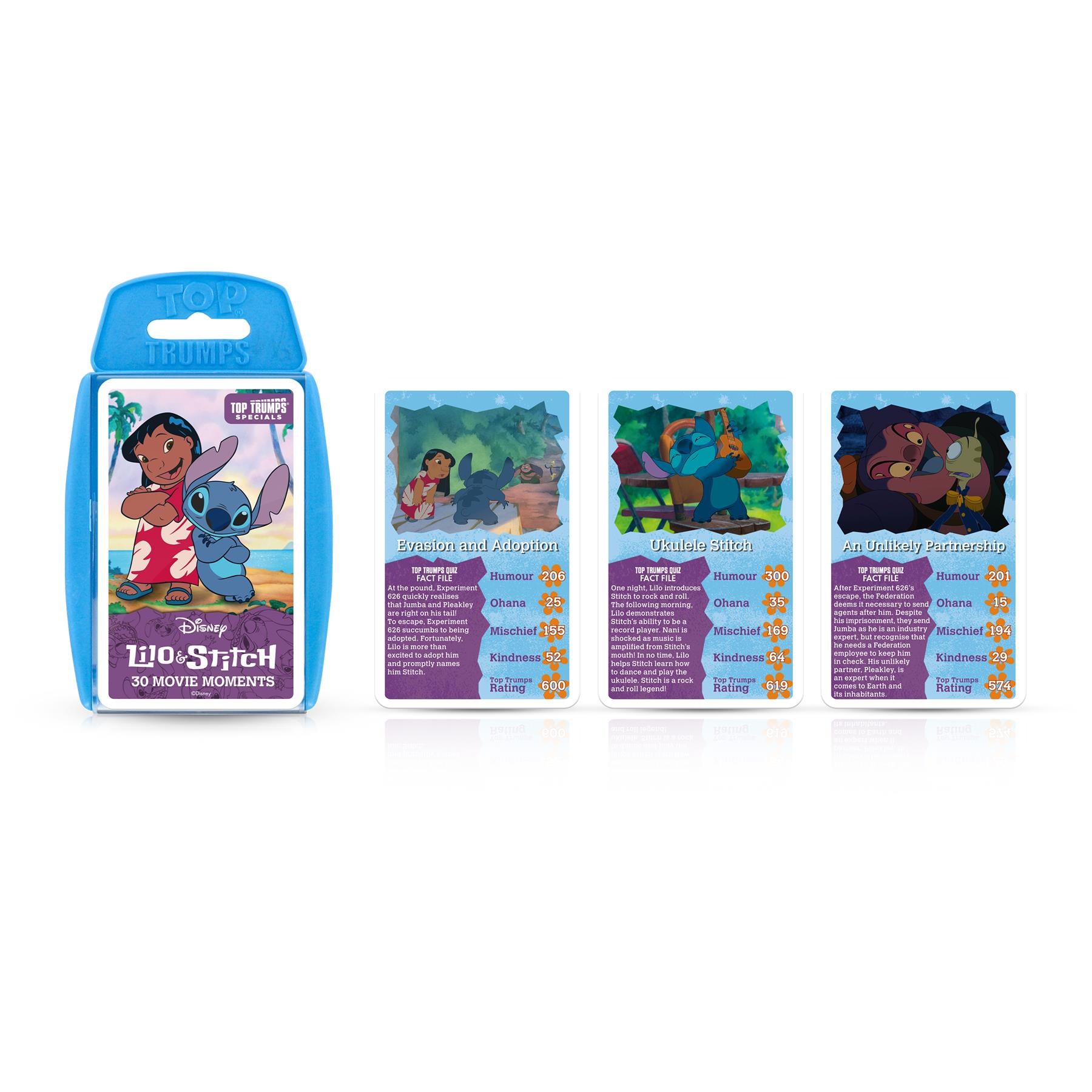 Stitch Top Trumps Card Game
