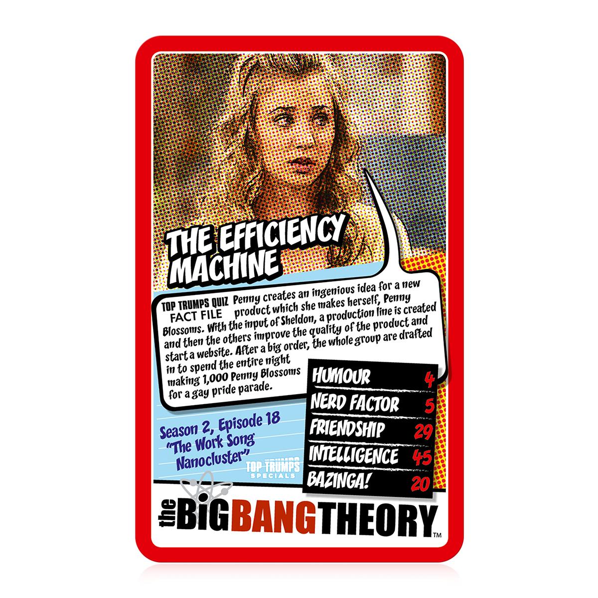 The Big Bang Theory Top Trumps Card Game