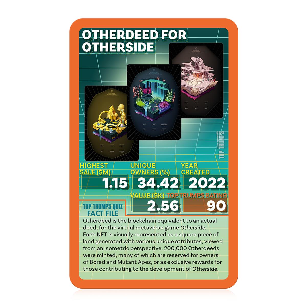 Top Trumps Gen Z - Guide to NFTs Card Game