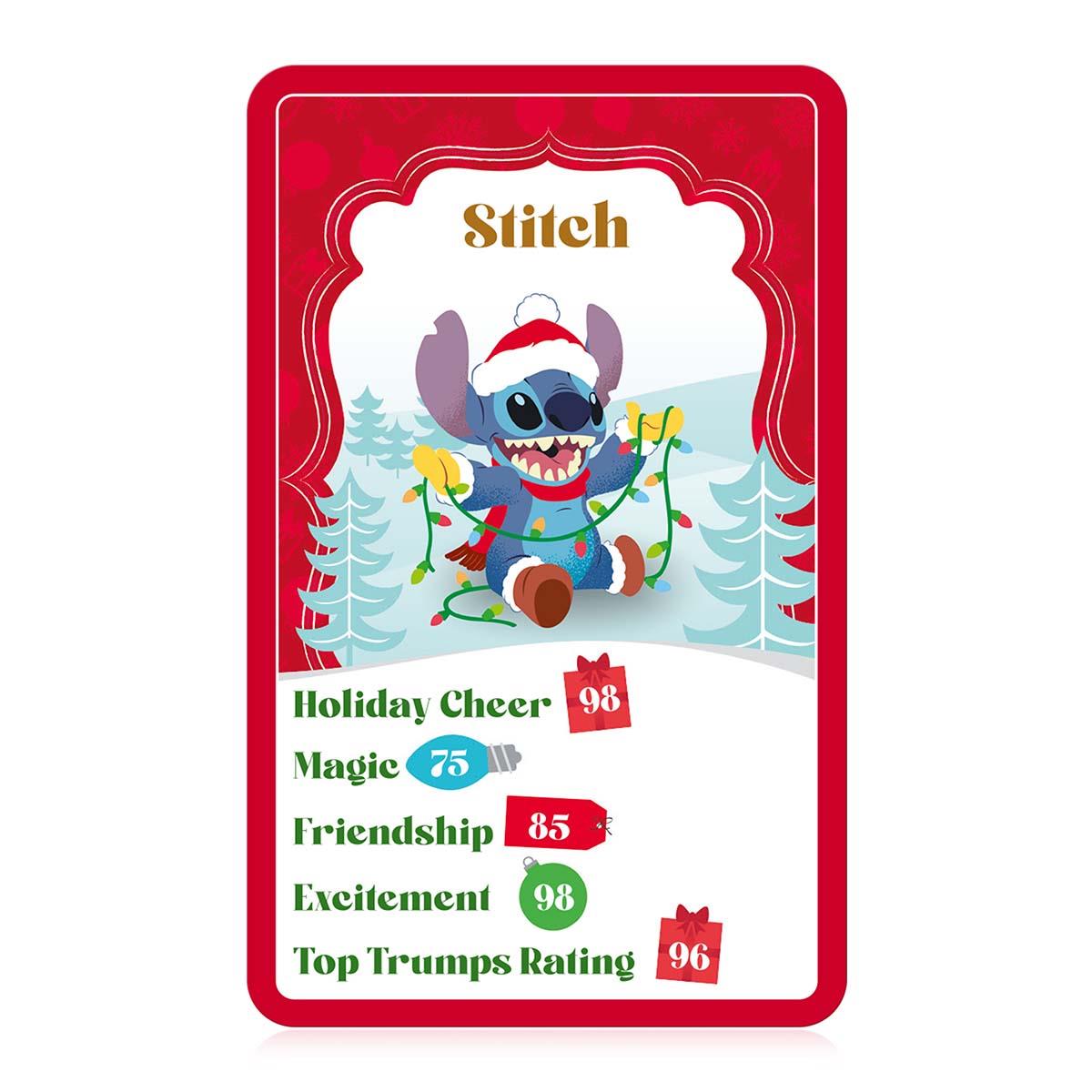 Disney Christmas Top Trumps Card Game
