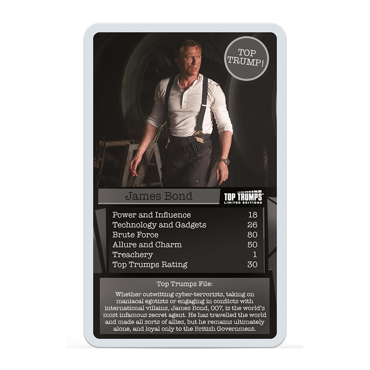James Bond 007 'Every Assignment' 2020 Top Trumps Card Game