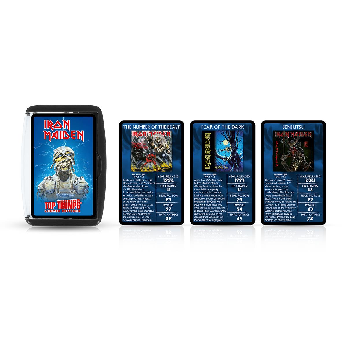 Iron Maiden Top Trumps Card Game