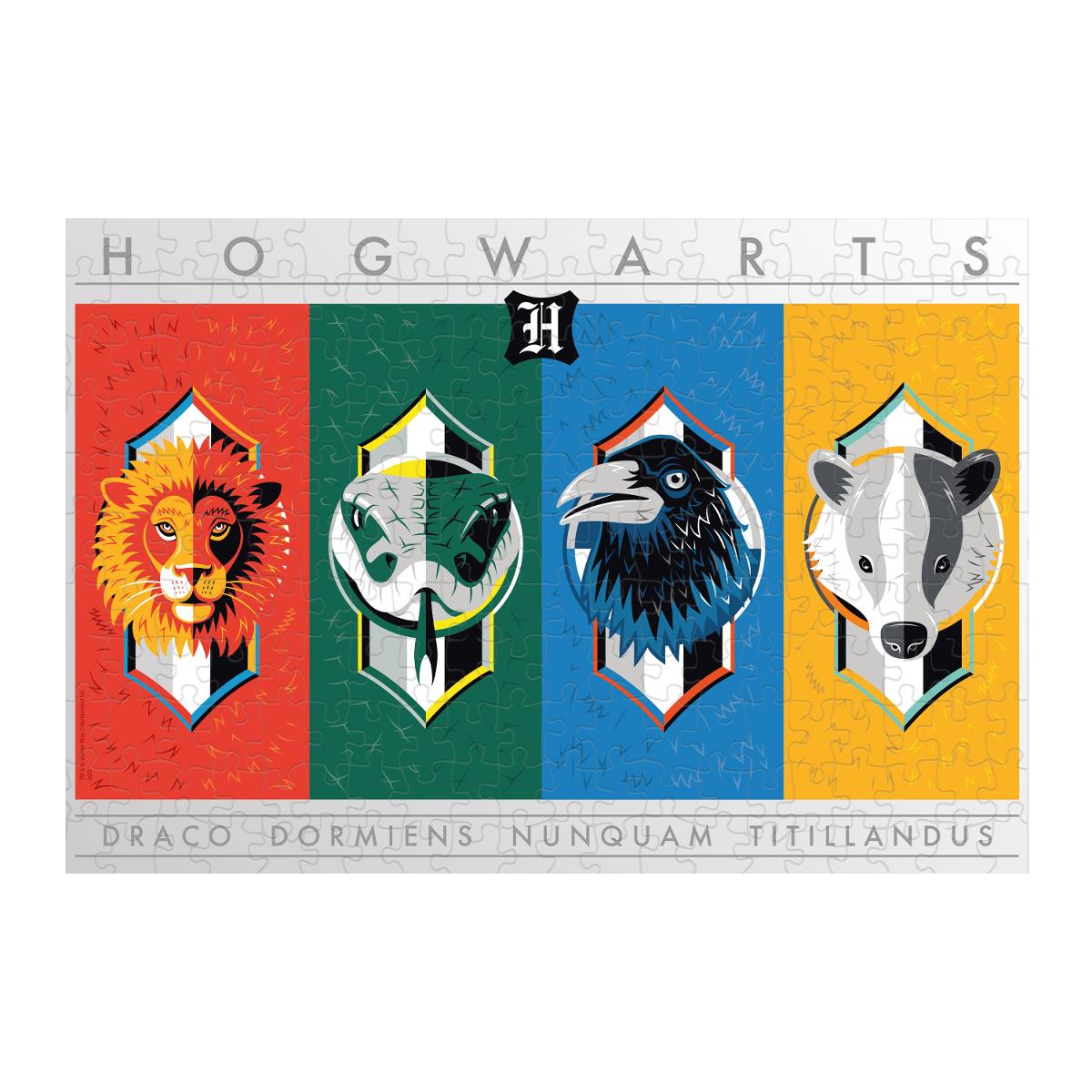 Harry Potter House Crests 500 Piece Jigsaw Puzzle