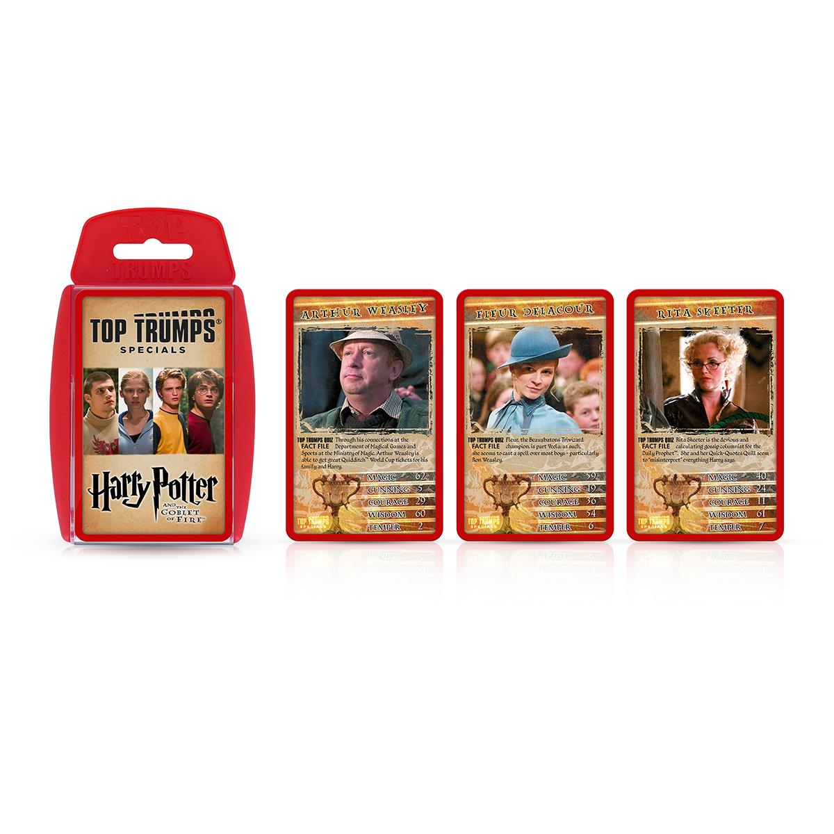 Harry Potter & The Goblet of Fire Top Trumps Card Game
