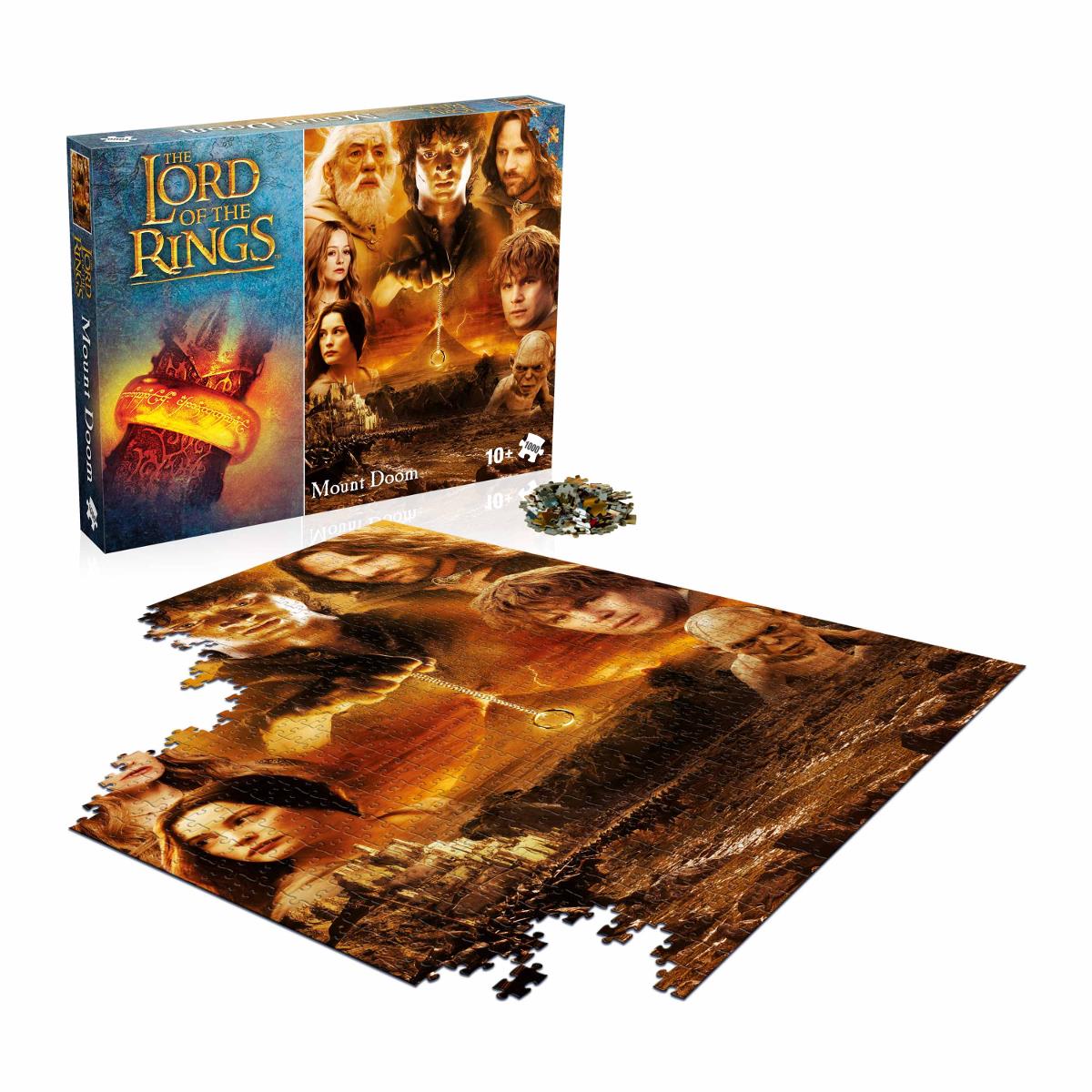 The Lord of the Rings Mount Doom 1000 Piece Jigsaw Puzzle