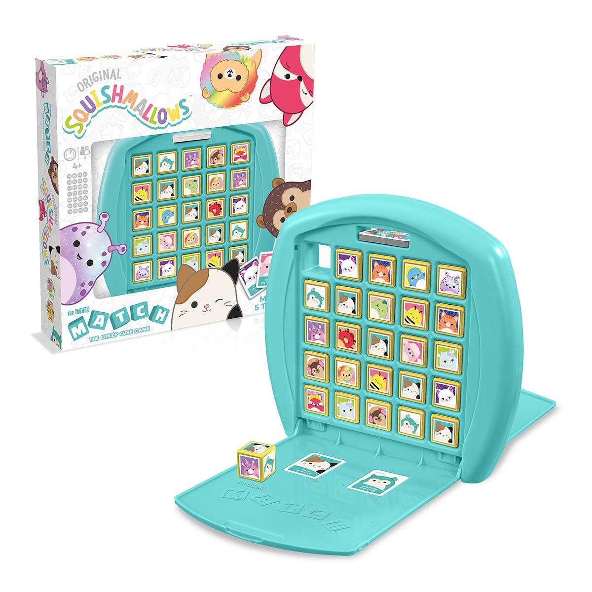 Squishmallows Top Trumps Match - The Crazy Cube Game