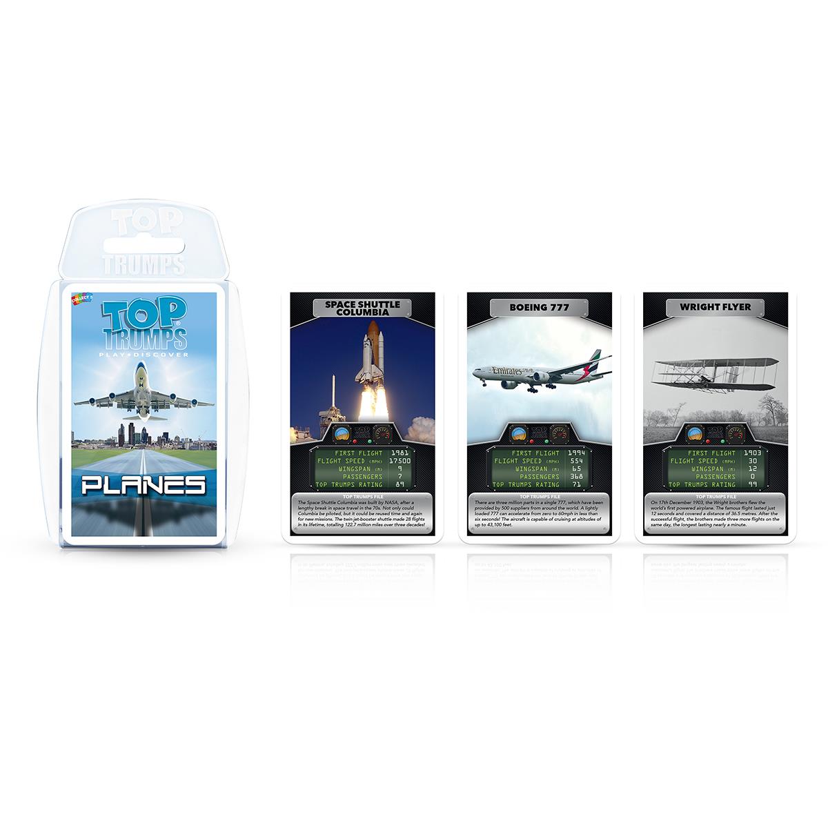 Planes Top Trumps Card Game