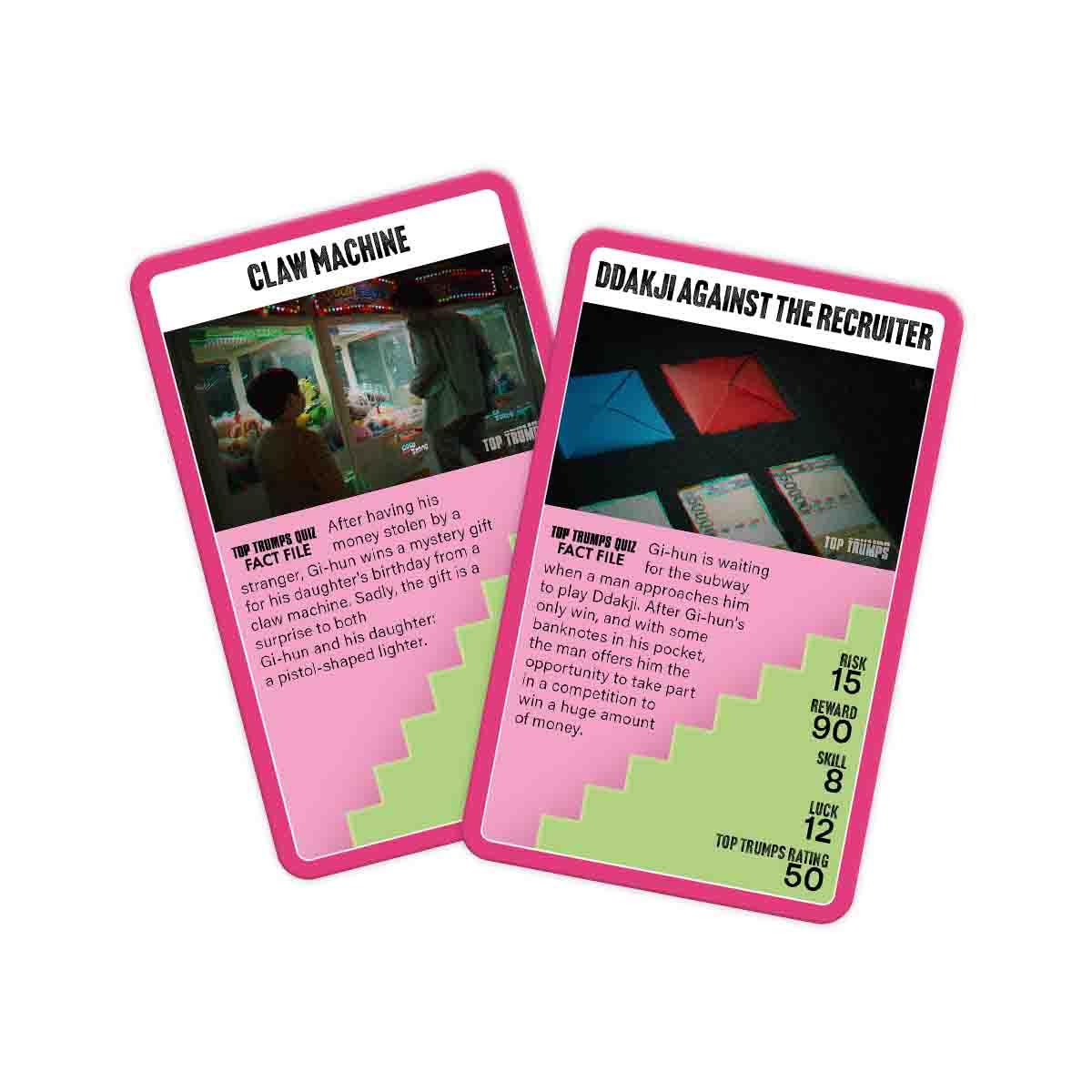 Squid Game Limited Edition Top Trumps Card Game