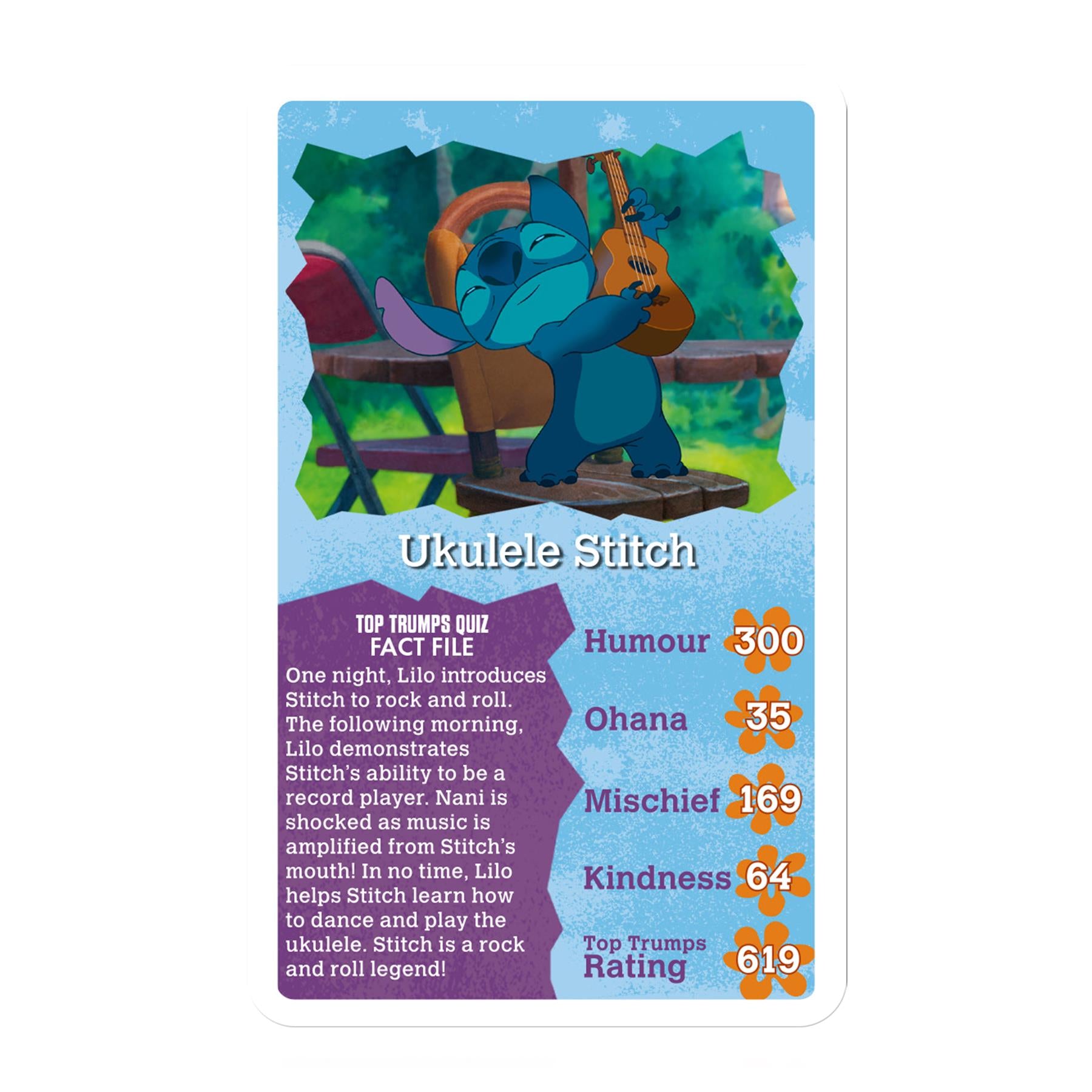 Stitch Top Trumps Card Game