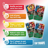 World Football Stars Top 200 Top Trumps Card Game – Chrome Silver Pack