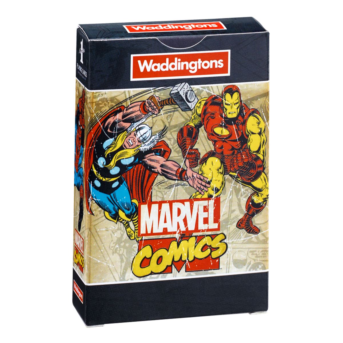 Marvel Comic Retro Waddingtons Number 1 Playing Cards