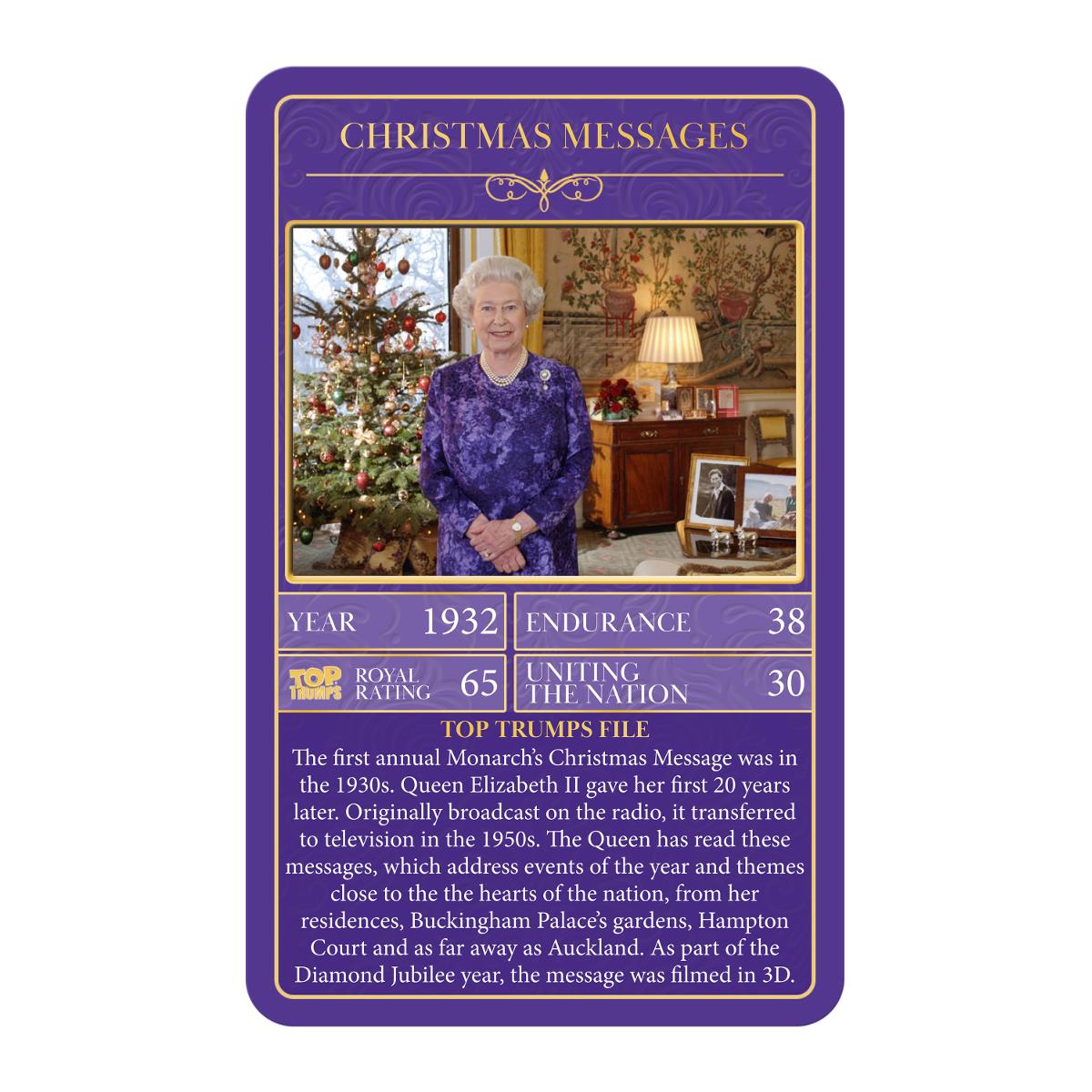 HM Queen Elizabeth II Top Trumps Card Game