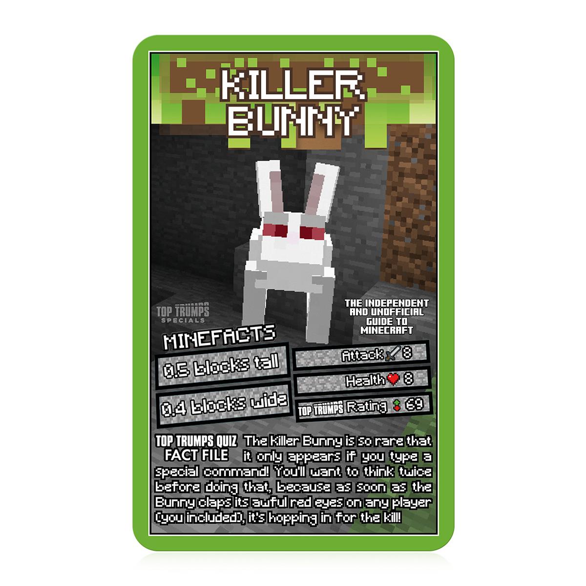 The Independent & Unofficial Guide to Minecraft Top Trumps Card Game