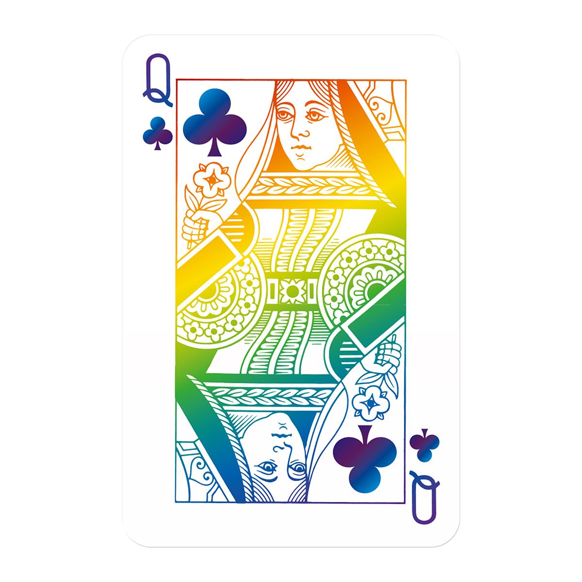 Rainbow Waddingtons Number 1 Playing Cards