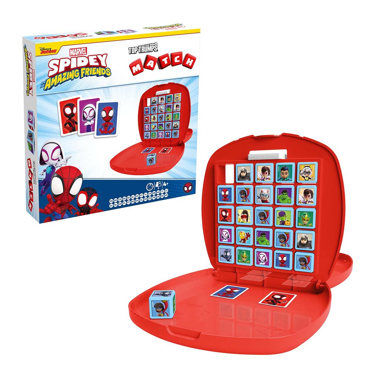 Spidey and His Amazing Friends Top Trumps Match - The Crazy Cube Game