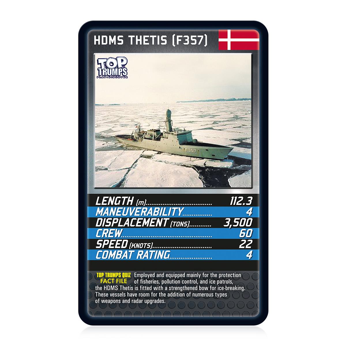 Battleships Top Trumps Card Game