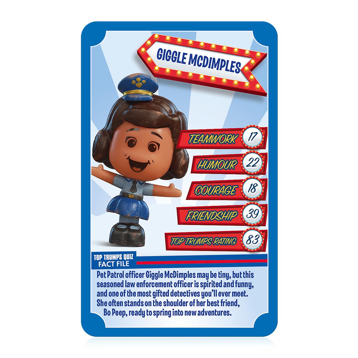 Toy Story 4 Top Trumps Card Game