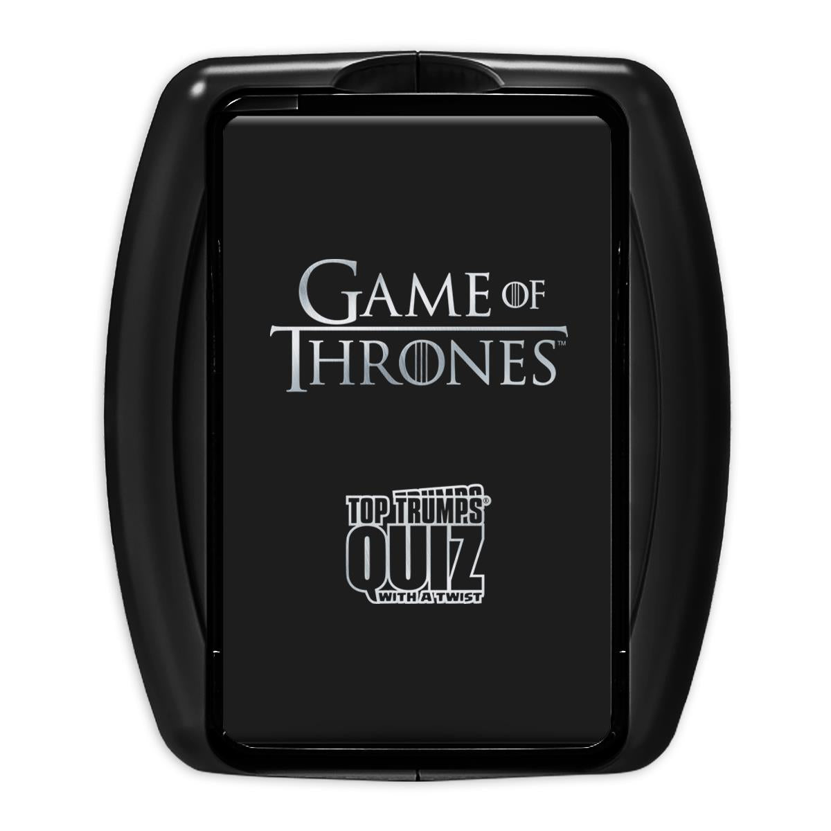 Game of Thrones Top Trumps Quiz Card Game