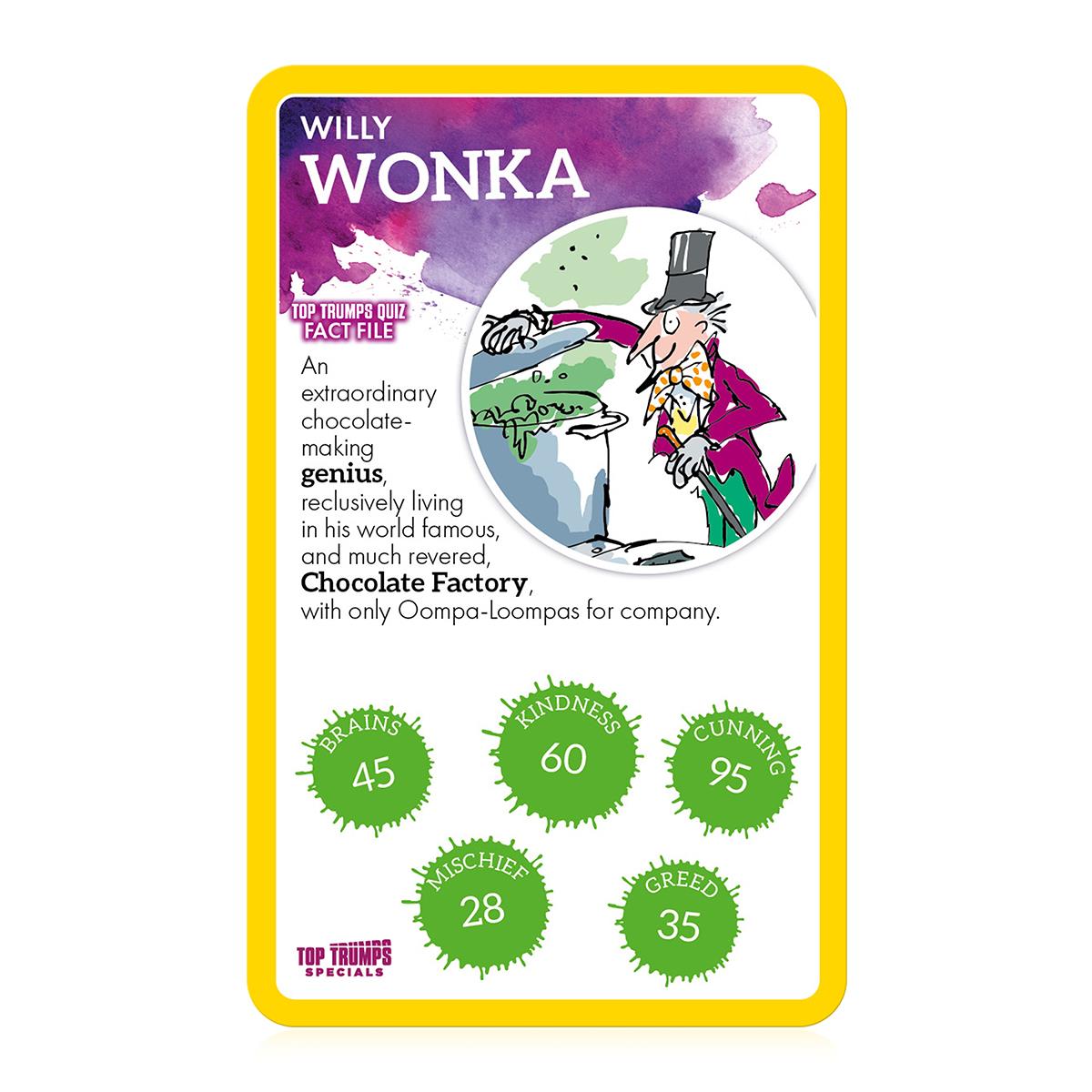 Roald Dahl Vol 1 Top Trumps Card Game