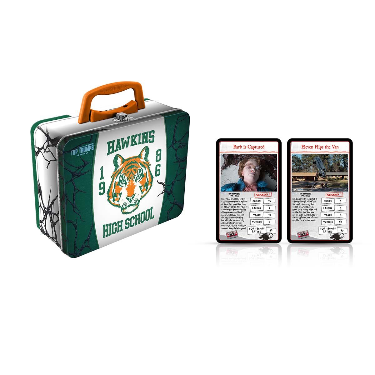 Stranger Things Top Trumps Card Game Collectors Tin