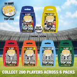 World Football Stars Top 200 - Pack 3 Top Trumps Card Game