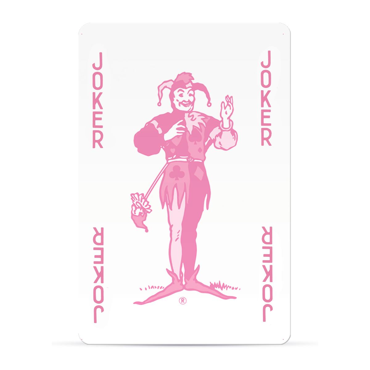 Classic Pink Waddingtons Number 1 Playing Cards