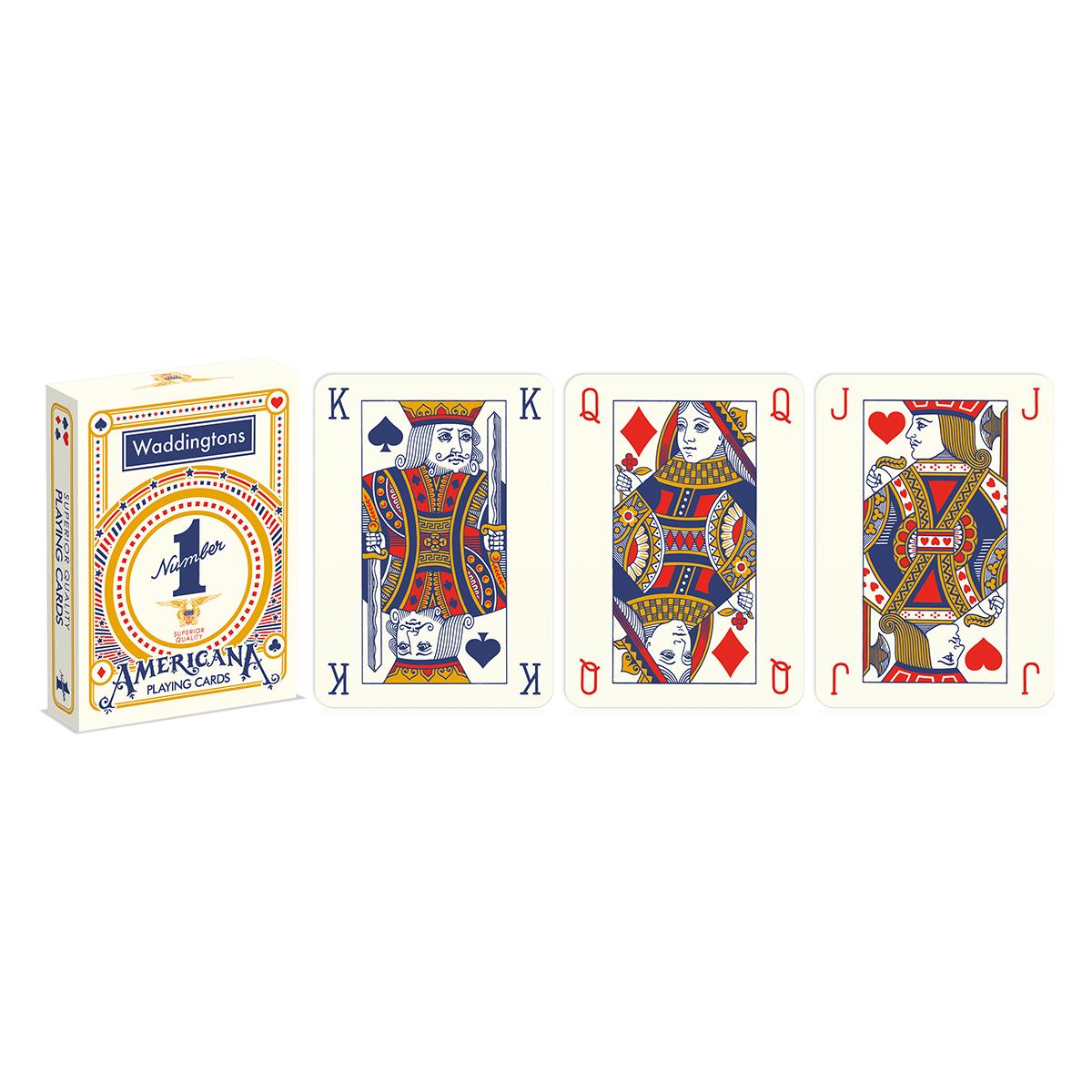 Americana Waddingtons Number 1 Playing Cards