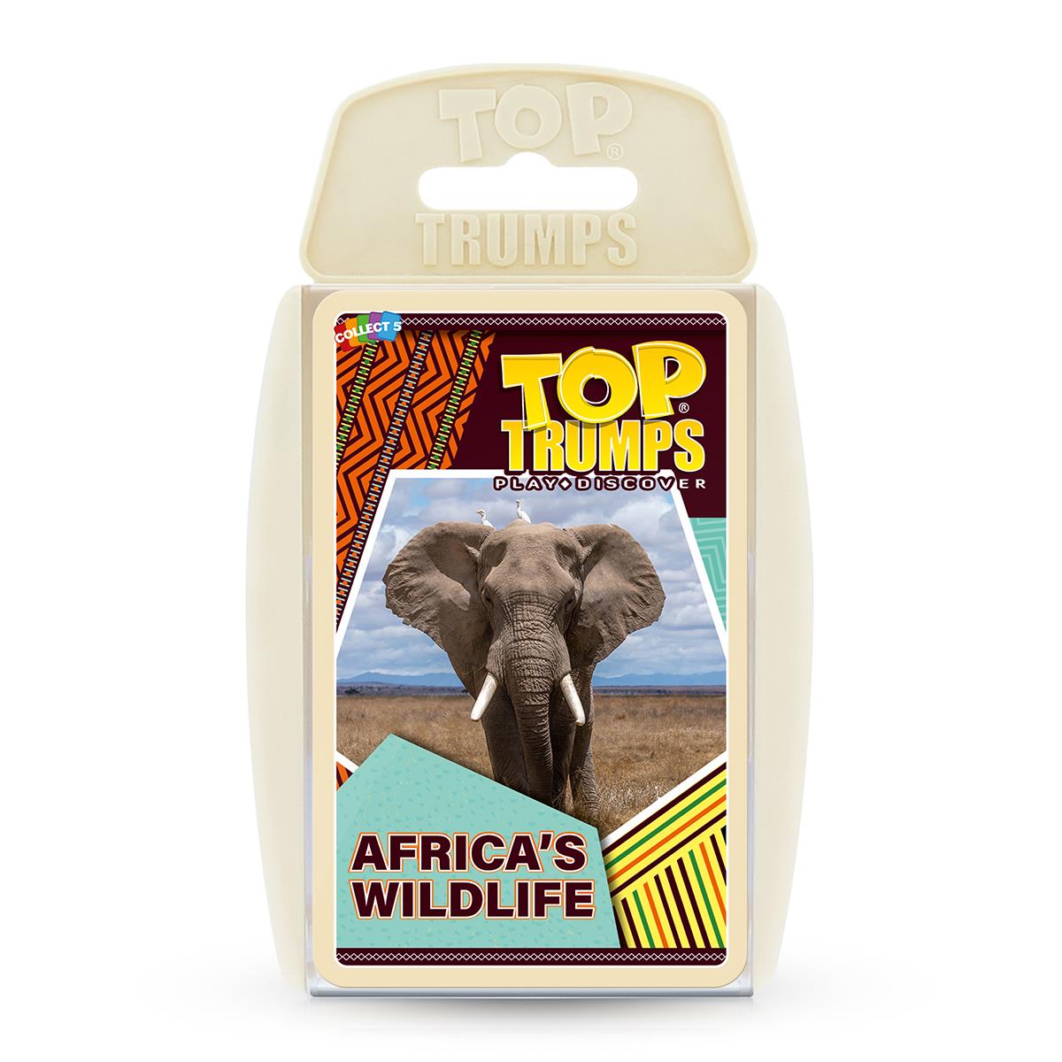 African Wildlife Top Trumps Card Game