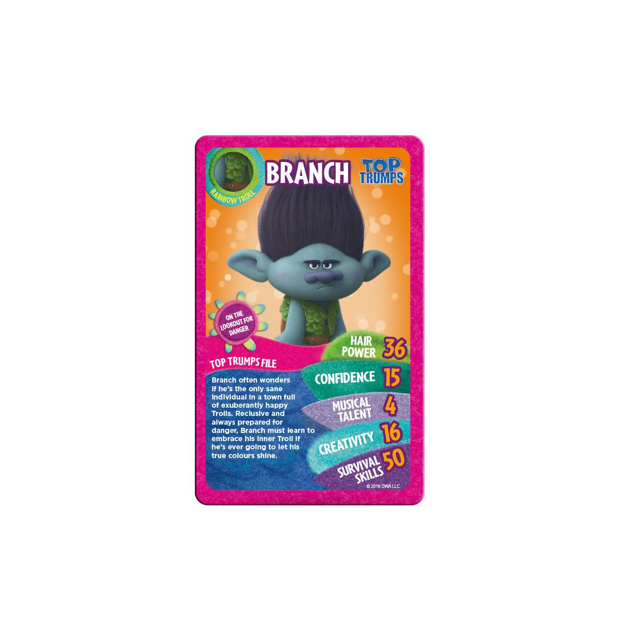 Trolls Top Trumps Card Game