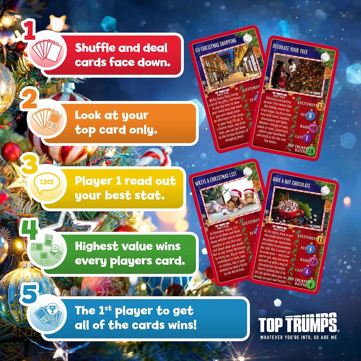 Magical Christmas Challange Top Trumps Card Game