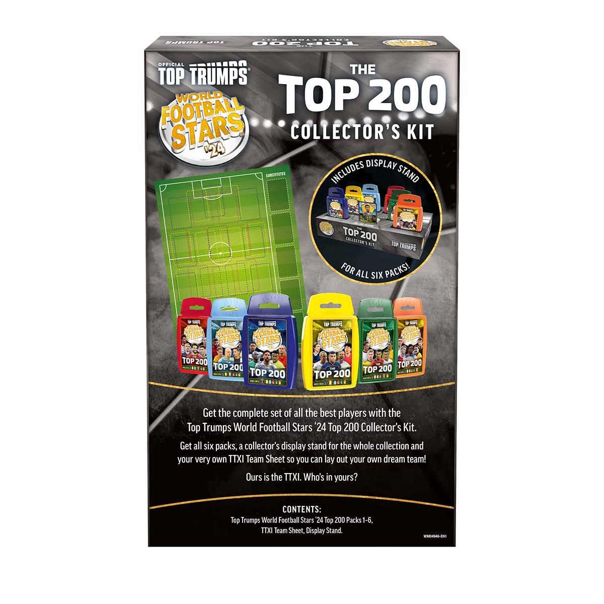 World Football Stars Top 200 Top Trumps - Collectors Kit