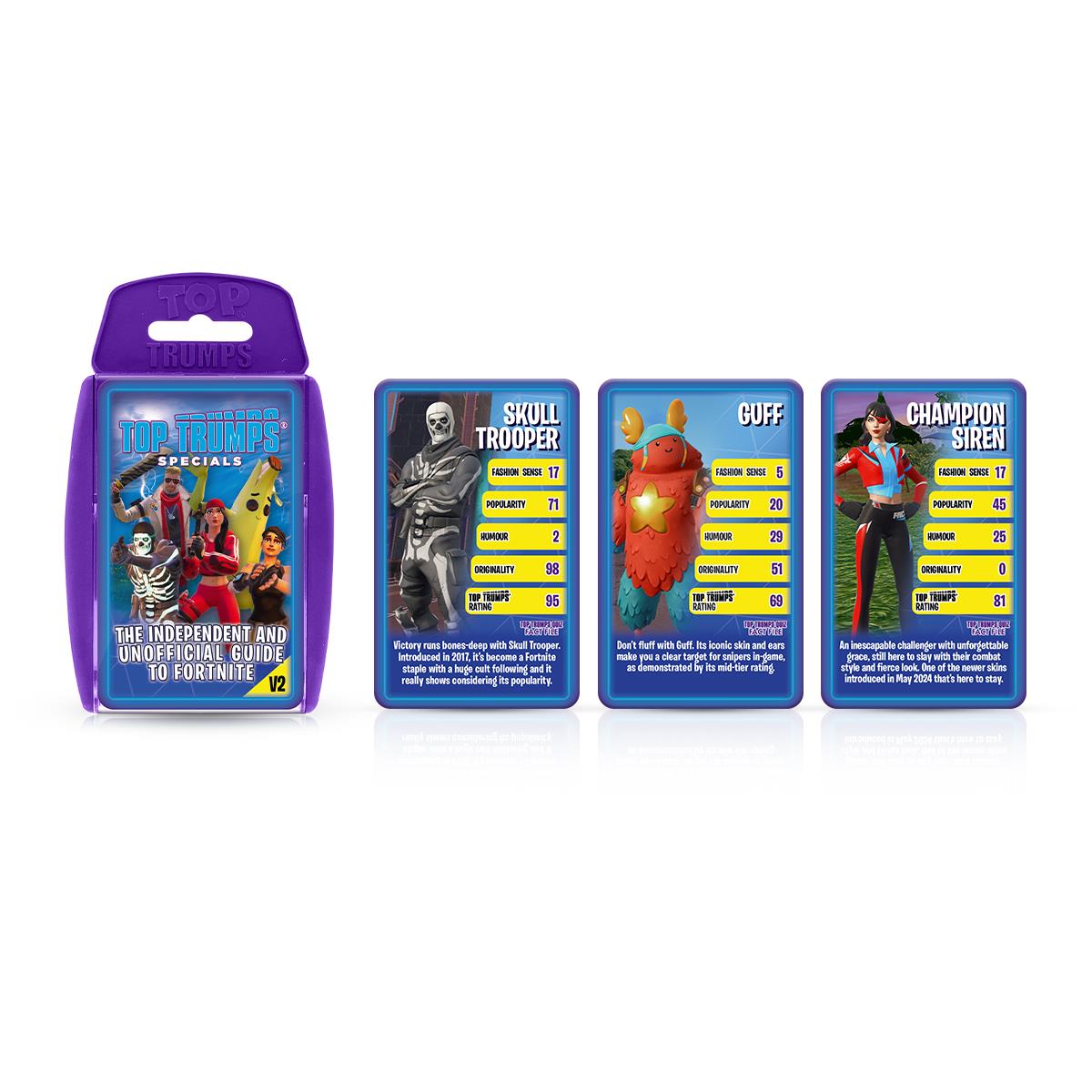 The Independent & Unofficial Guide to Fortnite Volume 2 Top Trumps Card Game